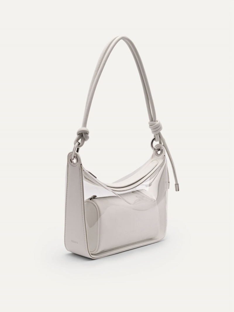 White Women's Pedro Megan Hobo Bag | CUAESK-672