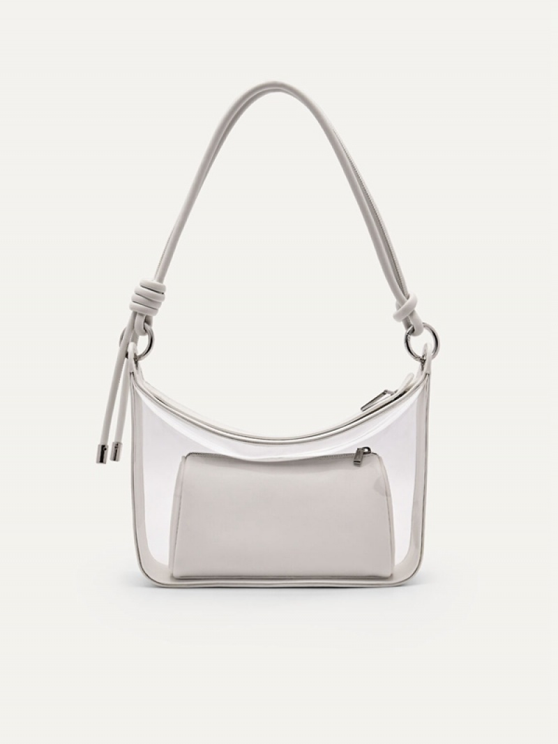 White Women's Pedro Megan Hobo Bag | CUAESK-672