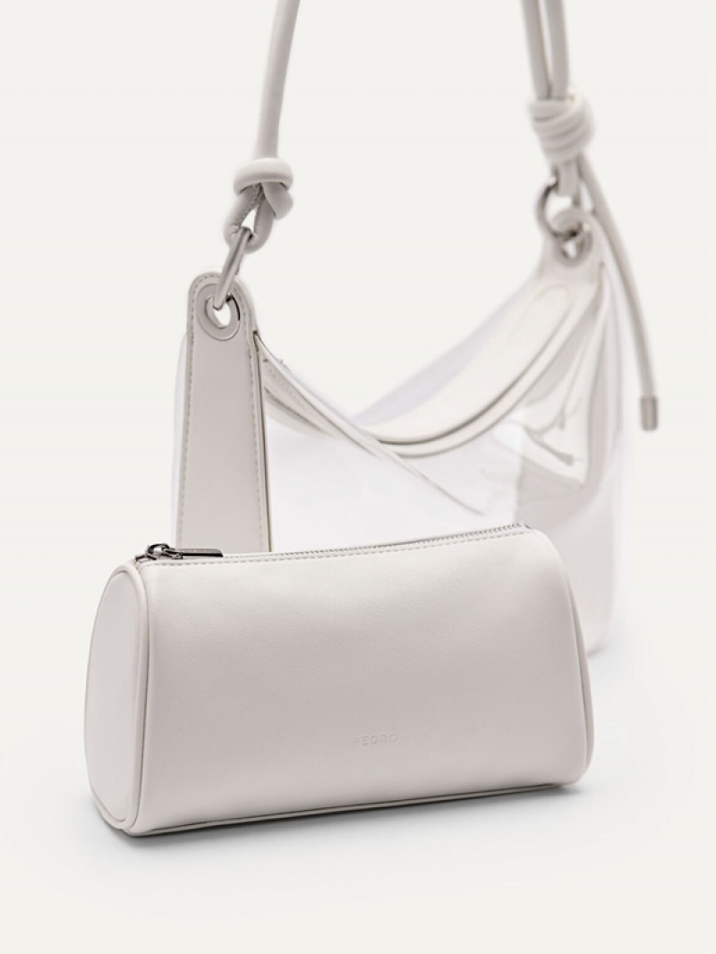 White Women's Pedro Megan Hobo Bag | CUAESK-672