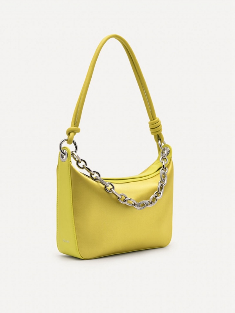 Yellow Women's Pedro Megan Hobo Bag | IMACOJ-986