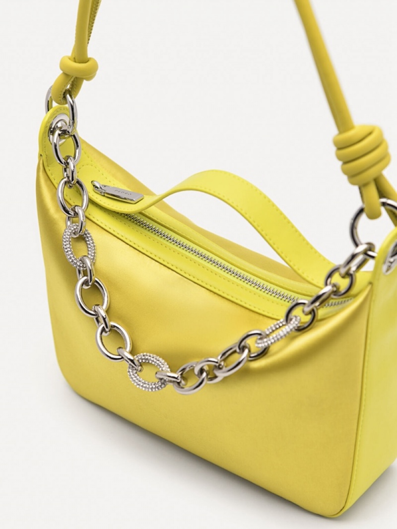 Yellow Women's Pedro Megan Hobo Bag | IMACOJ-986