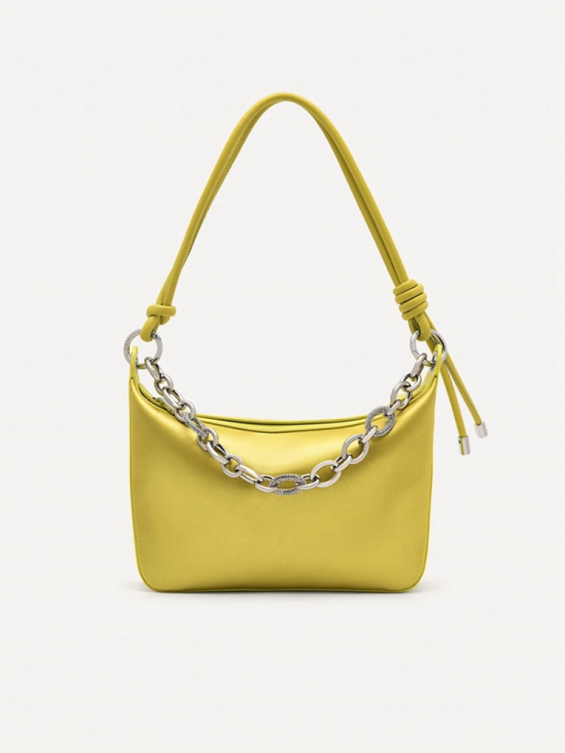 Yellow Women\'s Pedro Megan Hobo Bag | IMACOJ-986